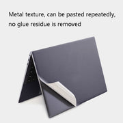 Copertura superiore per computer 4 in 1 JRC + copertura inferiore + adesivo di supporto completo + pellicola adesiva touch Pellicola protettiva per guscio per notebook, For Huawei Matebook X Pro 2019 / 2020 (Silver)                                     ...
