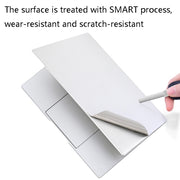 Copertura superiore per computer 4 in 1 JRC + copertura inferiore + adesivo di supporto completo + pellicola adesiva touch Pellicola protettiva per guscio per notebook, For Huawei Matebook X Pro 2019 / 2020 (Silver)                                     ...