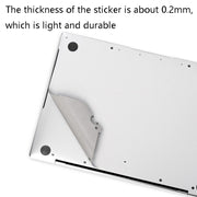 Copertura superiore per computer 4 in 1 JRC + copertura inferiore + adesivo di supporto completo + pellicola adesiva touch Pellicola protettiva per guscio per notebook, For Huawei Matebook X Pro 2019 / 2020 (Silver)                                     ...