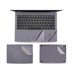 Copertura superiore per computer 4 in 1 JRC + copertura inferiore + adesivo di supporto completo + pellicola adesiva touch Pellicola protettiva per guscio per notebook, For Huawei Matebook X Pro 2019 / 2020 (Silver)                                     ...