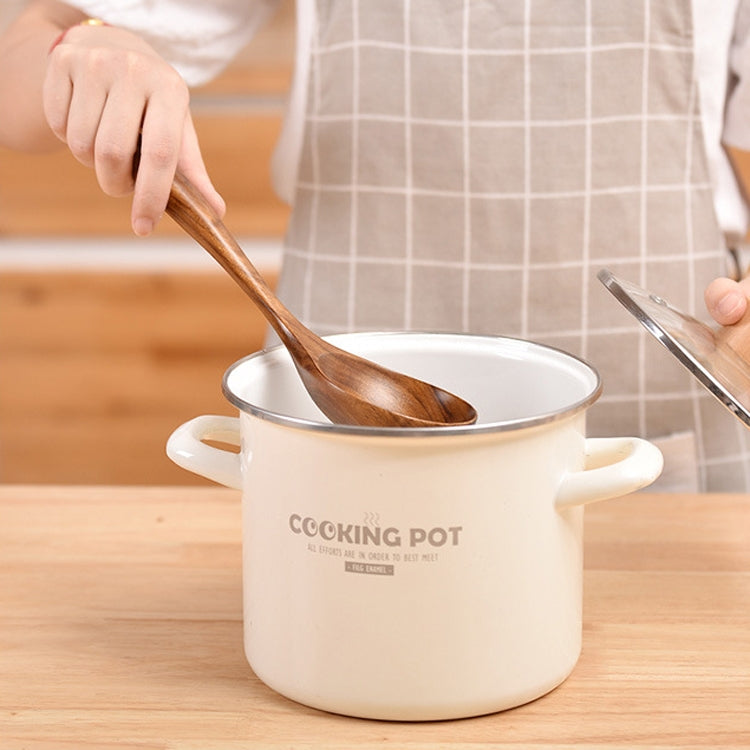 Pentola antiaderente Pala in legno Teak Pentola Pala Stoviglie, Sweet Spoon, Saving Spoon, Bent Spoon, Mixing Spoon, Filter Spoon, Curved Shovel, Thickened Oblique Shovel, Curved Spatula, Small Spoon, Medium Spoon, Long Handle Spoon                    ...