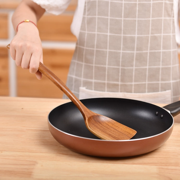 Pentola antiaderente Pala in legno Teak Pentola Pala Stoviglie, Sweet Spoon, Saving Spoon, Bent Spoon, Mixing Spoon, Filter Spoon, Curved Shovel, Thickened Oblique Shovel, Curved Spatula, Small Spoon, Medium Spoon, Long Handle Spoon                    ...