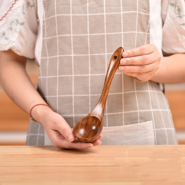 Pentola antiaderente Pala in legno Teak Pentola Pala Stoviglie, Sweet Spoon, Saving Spoon, Bent Spoon, Mixing Spoon, Filter Spoon, Curved Shovel, Thickened Oblique Shovel, Curved Spatula, Small Spoon, Medium Spoon, Long Handle Spoon                    ...