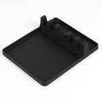 Mensola porta cucchiaio in silicone da cucina 2 in 1, Large (Gray), Medium (Gray), Large (Black), Medium (Black), Large (Red), Medium (Red), Large (Blue), Medium (Blue), Large (Orange), Medium (Orange), Large (Green), Medium (Green)