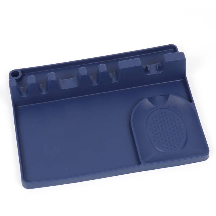 Mensola porta cucchiaio in silicone da cucina 2 in 1, Large (Gray), Medium (Gray), Large (Black), Medium (Black), Large (Red), Medium (Red), Large (Blue), Medium (Blue), Large (Orange), Medium (Orange), Large (Green), Medium (Green)