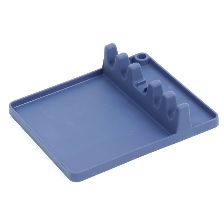 Mensola porta cucchiaio in silicone da cucina 2 in 1, Large (Gray), Medium (Gray), Large (Black), Medium (Black), Large (Red), Medium (Red), Large (Blue), Medium (Blue), Large (Orange), Medium (Orange), Large (Green), Medium (Green)
