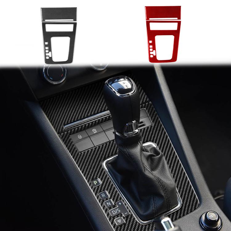 Adesivi per la finitura del pannello del cambio per Skoda Octavia con guida a sinistra (2017-2021), set da 2 pezzi., Left-Hand Drive