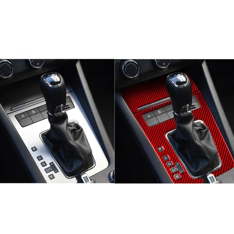 Adesivi per la finitura del pannello del cambio per Skoda Octavia con guida a sinistra (2017-2021), set da 2 pezzi., Left-Hand Drive