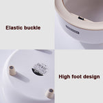 Mini pattumiera da tavolo Simple Press Secchio di stoccaggio grunge Dormitorio per studenti Comodino Cartuccia per rifiuti rotonda, Round Trash Cartridge