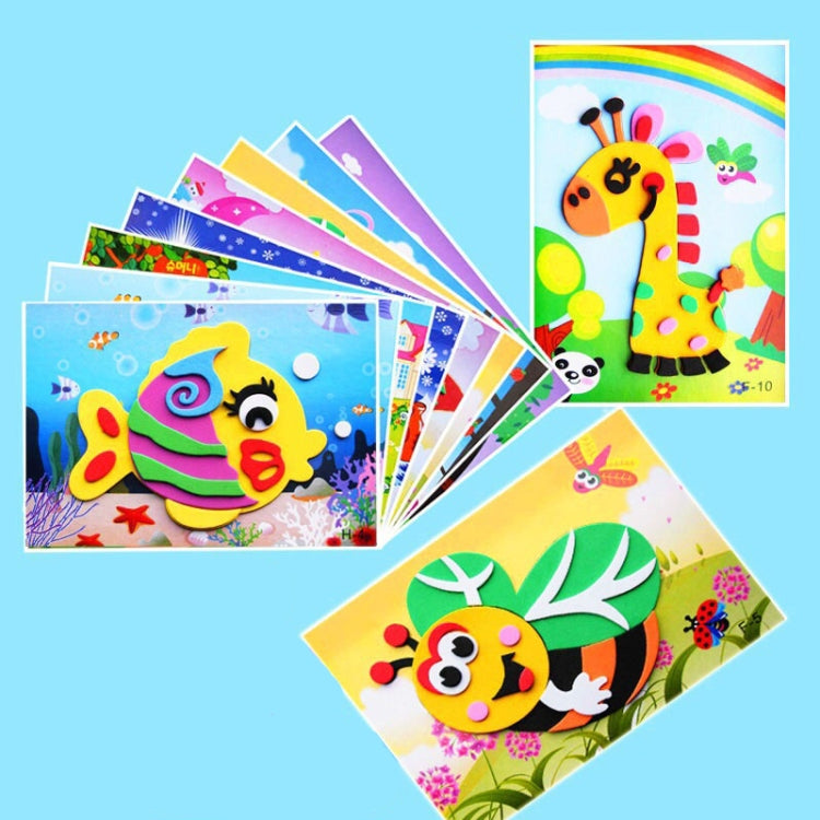 Set 20 Adesivi fai-da-te in EVA per Bambini
