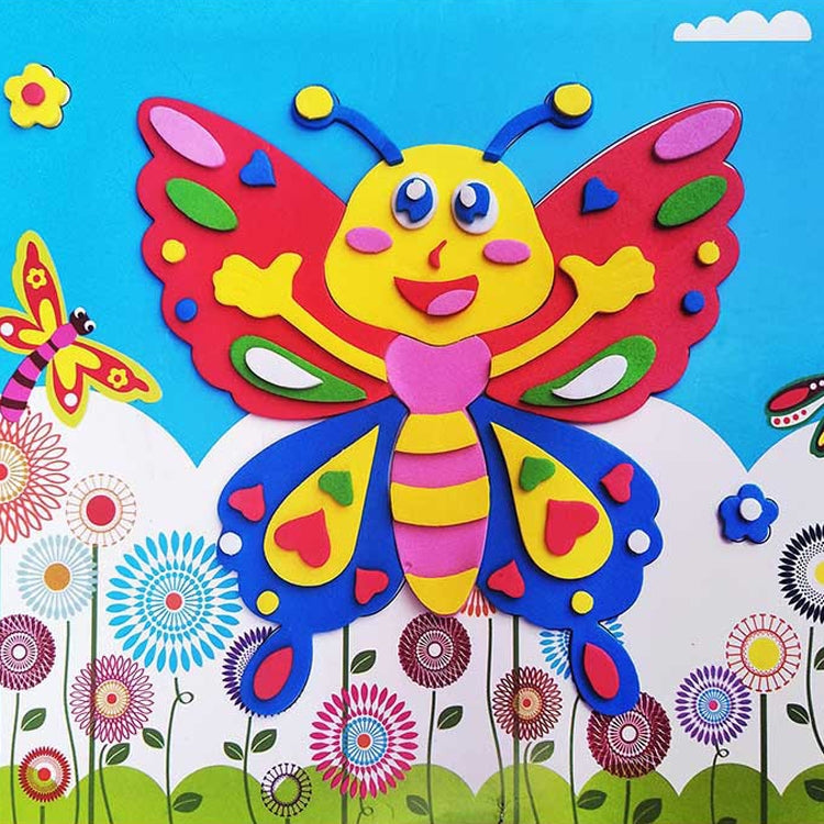 Set 20 Adesivi fai-da-te in EVA per Bambini