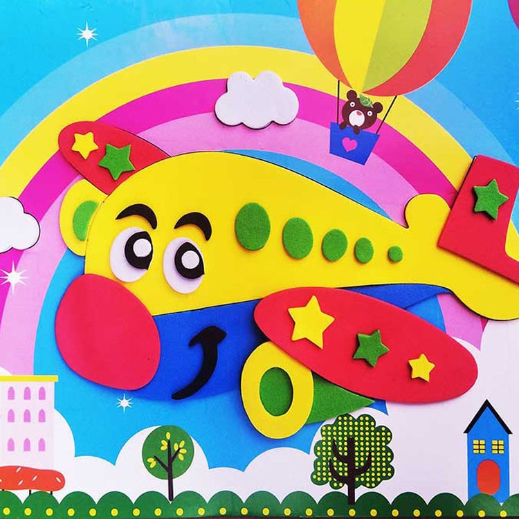 Set 20 Adesivi fai-da-te in EVA per Bambini