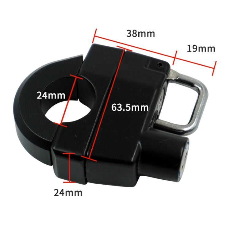 Serratura del casco del motociclo Serratura della testa del coperchio dell'olio della porta elettrica, BS-ZH
