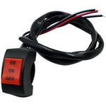 10 PCS Accessori per fuoristrada per motociclette modificati Manubri 1 In 2 Out Fari Fari Interruttori della luce molto vicini, Far Near Light Switches