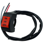 10 PCS Accessori per fuoristrada per motociclette modificati Manubri 1 In 2 Out Fari Fari Interruttori della luce molto vicini, Far Near Light Switches