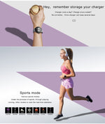 V11 Smartwatch Monitoraggio della pressione sanguigna della frequenza cardiaca in tempo reale Modalità multi-sport Smartwatch con luce respiratoria per telefono Android IOS