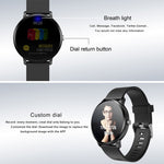 V11 Smartwatch Monitoraggio della pressione sanguigna della frequenza cardiaca in tempo reale Modalità multi-sport Smartwatch con luce respiratoria per telefono Android IOS