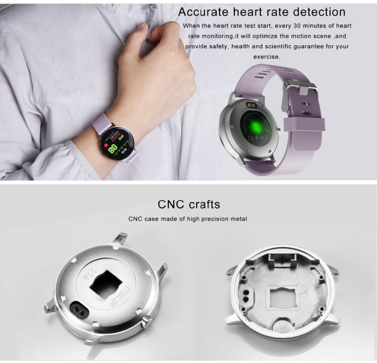 V11 Smartwatch Monitoraggio della pressione sanguigna della frequenza cardiaca in tempo reale Modalità multi-sport Smartwatch con luce respiratoria per telefono Android IOS
