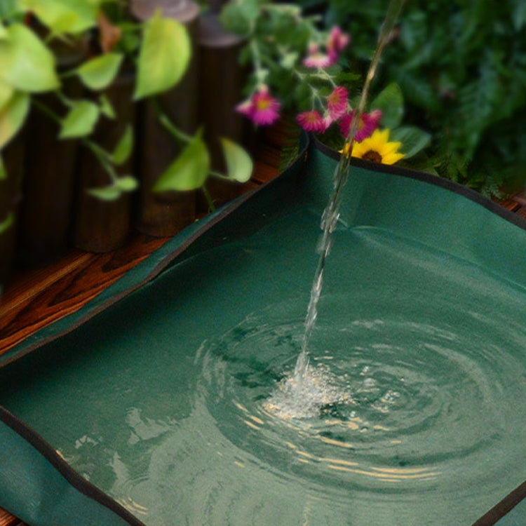 Balcone Vasi per piantare verdi Cambiare il terreno Operazione Tappetini Piantare in casa Mix Spostamento del terreno Tappetino per infiltrazioni d'acqua, 75x75cm, 110x75cm, 100x100cm
