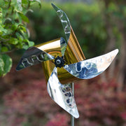 Lampada solare mulino a vento da giardino 75 cm