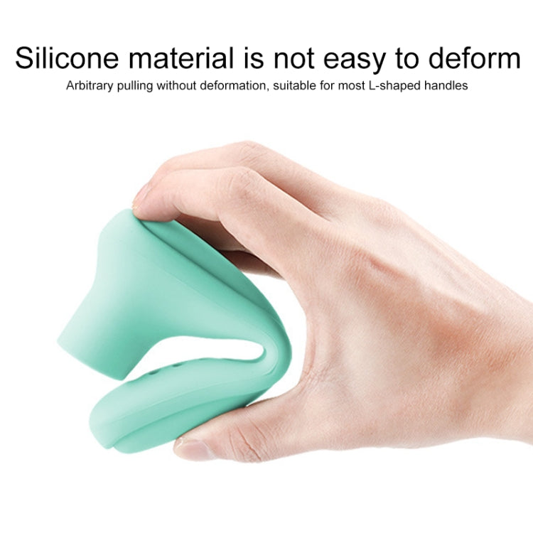 Protezione anticollisione per bambini con protezione per maniglia per porta in silicone da 4 pezzi