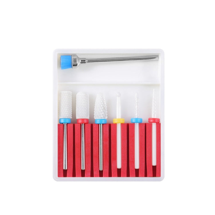 Set di teste di macinazione in lega di acciaio al tungsteno in ceramica per nail art, set di strumenti per lucidatura smerigliatrice, GH-01, GH-02, GH-03, GH-04, GH-05, GH-06, GH-07, GH-08, GH-09, GH-10