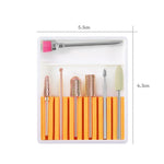 Set di teste di macinazione in lega di acciaio al tungsteno in ceramica per nail art, set di strumenti per lucidatura smerigliatrice, GH-01, GH-02, GH-03, GH-04, GH-05, GH-06, GH-07, GH-08, GH-09, GH-10
