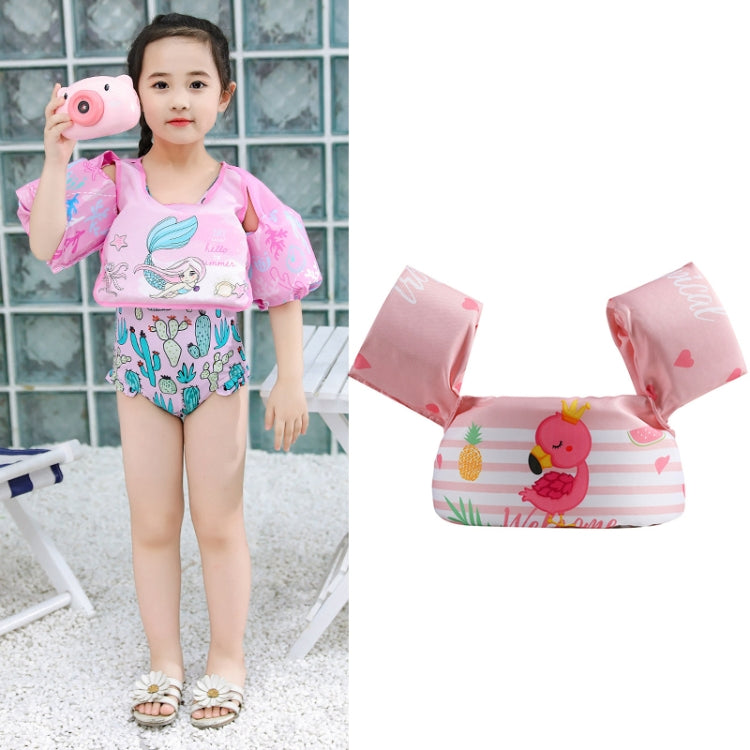 Anello da braccio in schiuma per nuoto per bambini Attrezzatura da nuoto per bambini Anello galleggiante Gilet di galleggiamento con manica ad acqua, Pink Flamingo, Pink Swan, Blue Dolphin, Blue Starfish, Purple Dog, Yellow Duck, Blue Whale, Green Bee ...
