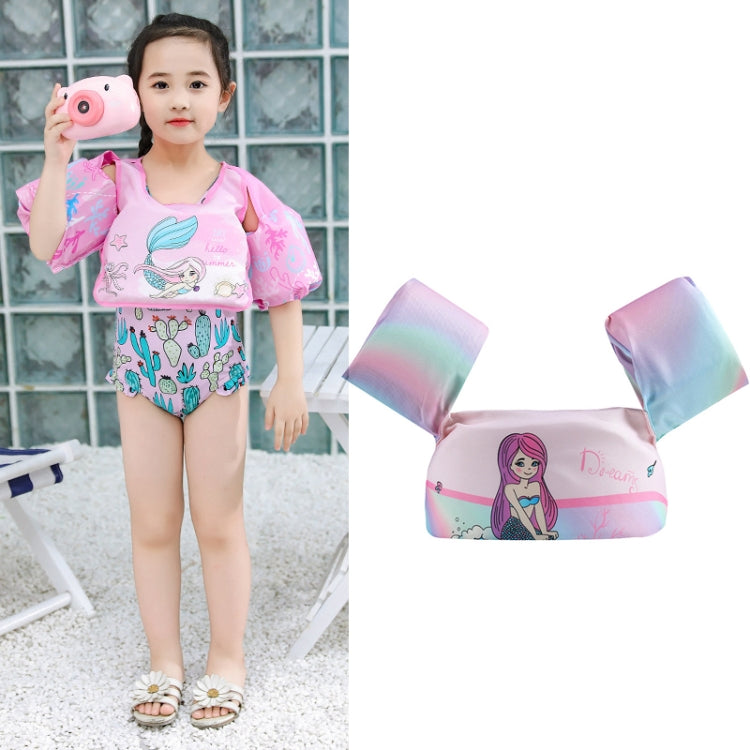 Anello da braccio in schiuma per nuoto per bambini Attrezzatura da nuoto per bambini Anello galleggiante Gilet di galleggiamento con manica ad acqua, Pink Flamingo, Pink Swan, Blue Dolphin, Blue Starfish, Purple Dog, Yellow Duck, Blue Whale, Green Bee ...