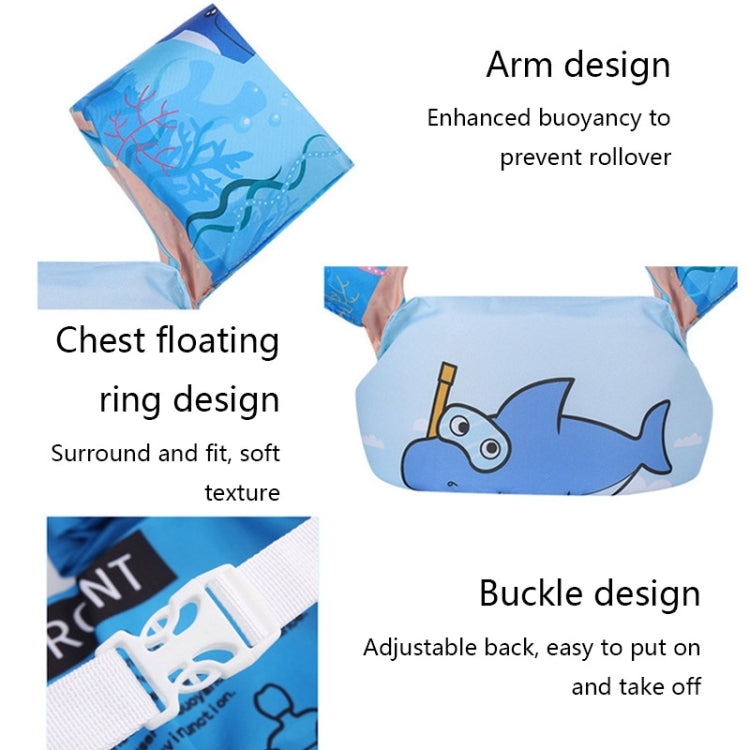 Anello da braccio in schiuma per nuoto per bambini Attrezzatura da nuoto per bambini Anello galleggiante Gilet di galleggiamento con manica ad acqua, Pink Flamingo, Pink Swan, Blue Dolphin, Blue Starfish, Purple Dog, Yellow Duck, Blue Whale, Green Bee ...