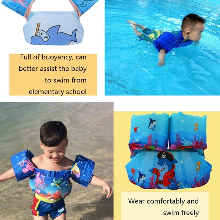 Anello da braccio in schiuma per nuoto per bambini Attrezzatura da nuoto per bambini Anello galleggiante Gilet di galleggiamento con manica ad acqua, Pink Flamingo, Pink Swan, Blue Dolphin, Blue Starfish, Purple Dog, Yellow Duck, Blue Whale, Green Bee ...