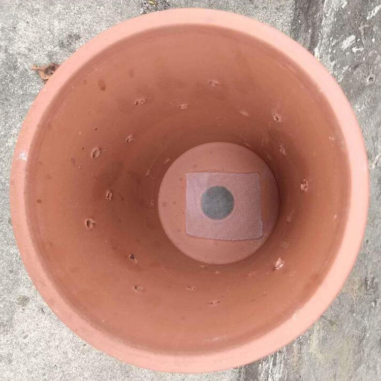 4 set GD01 Guarnizione in rete a rete anti-perdite anti-insetto con rete inferiore per vaso di fiori, Flower Pot Bottom Anti-Leakage Mesh Gasket