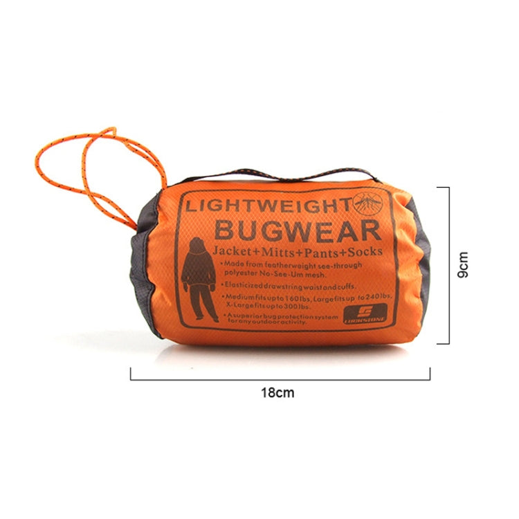 Camping Adventure Tuta anti-zanzare Pesca estiva Abbigliamento in rete traspirante, Specifica:, Anti-mosquito Clothing, Anti-mosquito Pants, 2 PCS Anti-mosquito Gloves, Mosquito Foot Cover, 2 PCS Mosquito Foot Cover, Four-piece