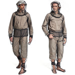 Camping Adventure Tuta anti-zanzare Pesca estiva Abbigliamento in rete traspirante, Specifica:, Anti-mosquito Clothing, Anti-mosquito Pants, 2 PCS Anti-mosquito Gloves, Mosquito Foot Cover, 2 PCS Mosquito Foot Cover, Four-piece