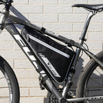 WEST BIKING YP0707254 Borsa triangolare per bicicletta da 4 litri Mountain Bike Borsa impermeabile riflettente con fascio anteriore di grande capacità Attrezzatura per l'equitazione, YP0707254