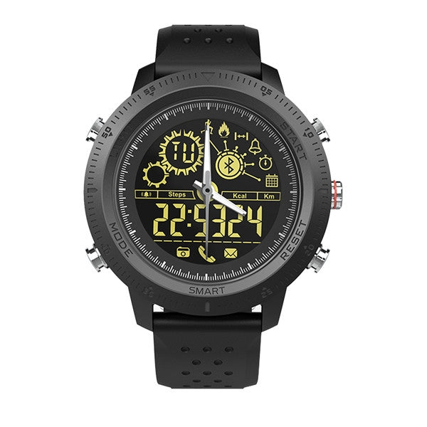 NX02 Sport Smartwatch IP67 Supporto impermeabile Tracker Calorie Pedometro Smartwatch Cronometro Chiama SMS Promemoria