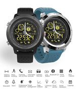 NX02 Sport Smartwatch IP67 Supporto impermeabile Tracker Calorie Pedometro Smartwatch Cronometro Chiama SMS Promemoria