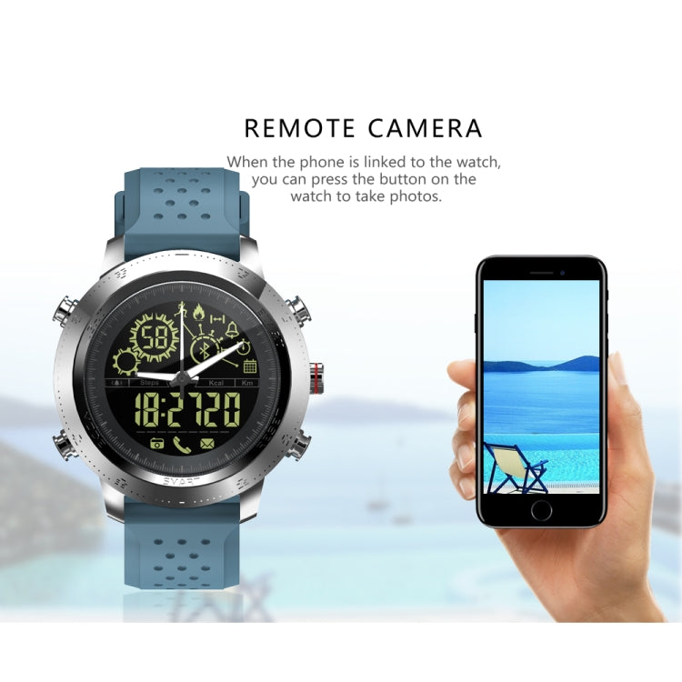 NX02 Sport Smartwatch IP67 Supporto impermeabile Tracker Calorie Pedometro Smartwatch Cronometro Chiama SMS Promemoria