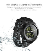 NX02 Sport Smartwatch IP67 Supporto impermeabile Tracker Calorie Pedometro Smartwatch Cronometro Chiama SMS Promemoria