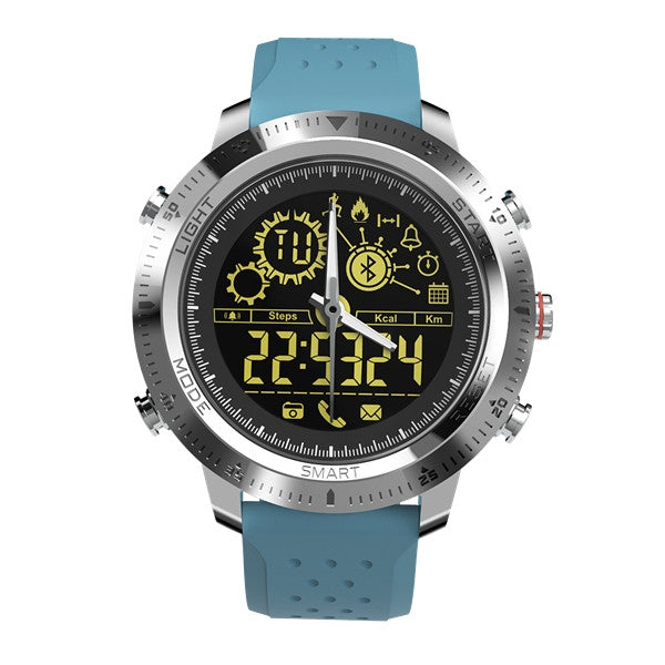 NX02 Sport Smartwatch IP67 Supporto impermeabile Tracker Calorie Pedometro Smartwatch Cronometro Chiama SMS Promemoria