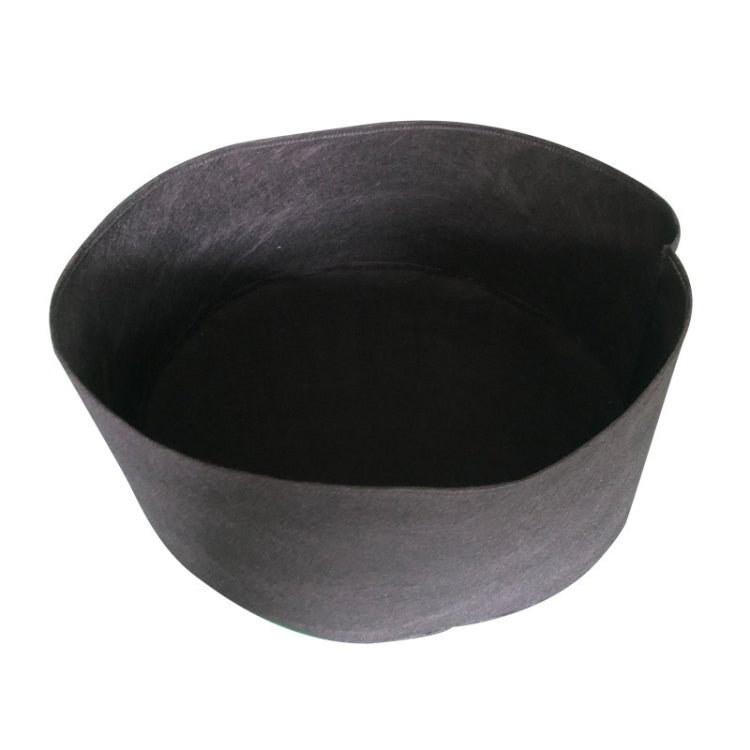 Borsa per piante rotonda esterna in feltro per botte per piante Borsa per piantine in tessuto non tessuto, 50x20cm 40L, 60x20cm 56L, 70x30cm 115L, 80x30cm 150L, 90x30cm 190L, 120x30cm 340L, 127x30cm 380L, 130x30cm 400L