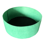 Borsa per piante rotonda esterna in feltro per botte per piante Borsa per piantine in tessuto non tessuto, 50x20cm 40L, 60x20cm 56L, 70x30cm 115L, 80x30cm 150L, 90x30cm 190L, 120x30cm 340L, 127x30cm 380L, 130x30cm 400L