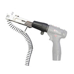 Cacciavite elettrico con convertitore a vite per cintura a catena JieLi su strumento per cartongesso, Electric Screwdriver With 50 Chains Strap
