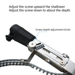 Cacciavite elettrico con convertitore a vite per cintura a catena JieLi su strumento per cartongesso, Electric Screwdriver With 50 Chains Strap