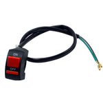 10 PCS Accessori per la modifica del motociclo Interruttore del controller del faro del faro del LED del doppio interruttore del flash del veicolo fuoristrada, Double Flash Switch