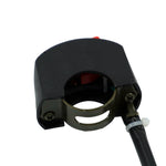 10 PCS Accessori per la modifica del motociclo Interruttore del controller del faro del faro del LED del doppio interruttore del flash del veicolo fuoristrada, Double Flash Switch