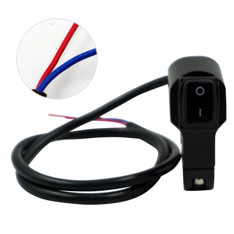 Interruttore di guasto per la modifica dell'interruttore del faro impermeabile in lega di alluminio del motociclo, Headlight Switch