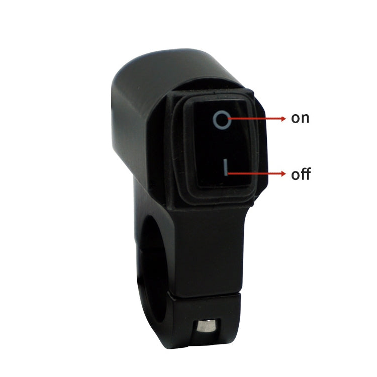 Interruttore di guasto per la modifica dell'interruttore del faro impermeabile in lega di alluminio del motociclo, Headlight Switch