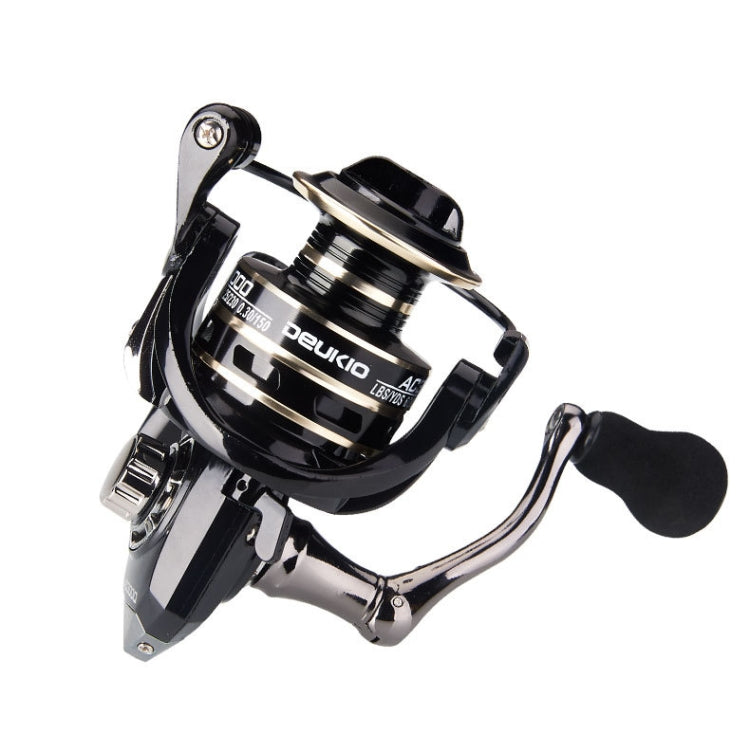 DEUKIO Ruota da pesca AC Forniture per la pesca alla lontra marina con bilanciere interamente in metallo, AC2000, AC3000, AC4000, AC5000, AC6000, AC7000
