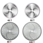Lame per sega in lega da 0,4 cm per tosaerba, 40 Tooth, 60 Tooth, 80 Tooth, 100 Tooth